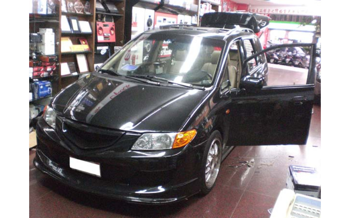 【MAZDA PREMACY】安裝 1DIN主機 | 喇叭 | 重低音 | 木工