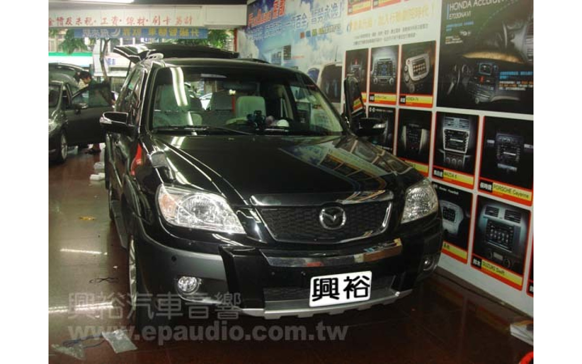 【MAZDA TRIBUTE】 邱比特 安裝 螢幕主機 | 倒車