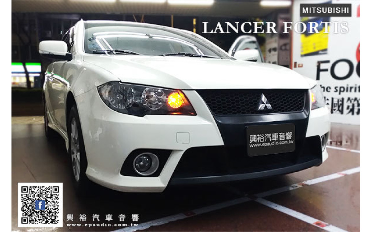 【MITSUBISHI 三菱】LANCER Fortis 安裝 專款10吋安卓機