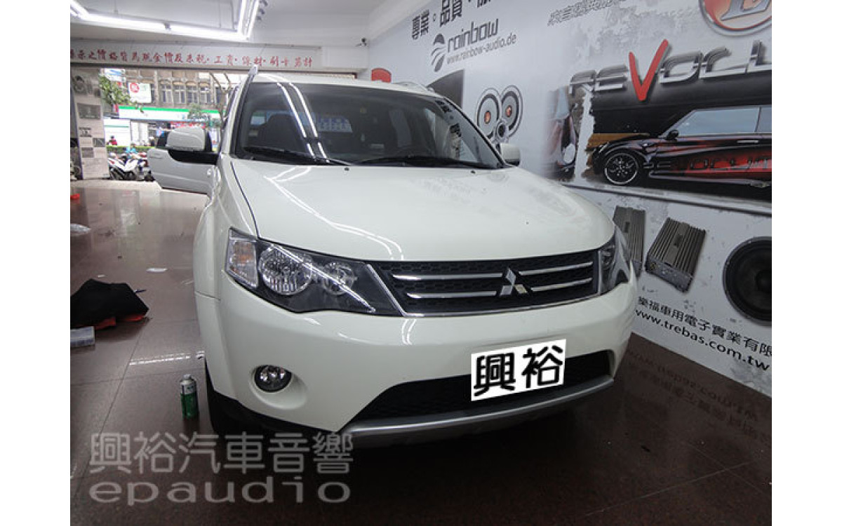 【MITSUBISHI 三菱】OUTLANDER 安裝 專款8吋安卓機