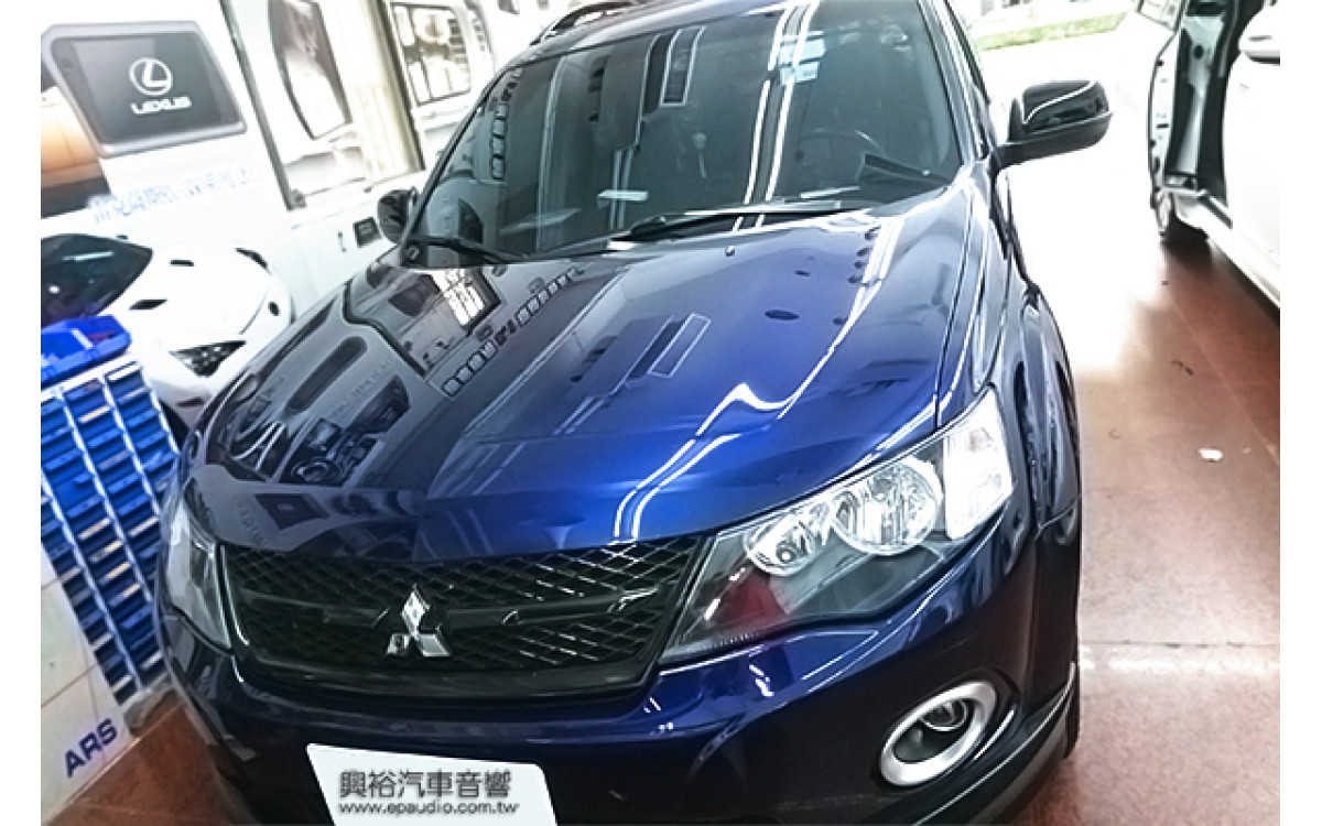 【MITSUBISHI 三菱】OUTLANDER 安裝 通用型10吋安卓機