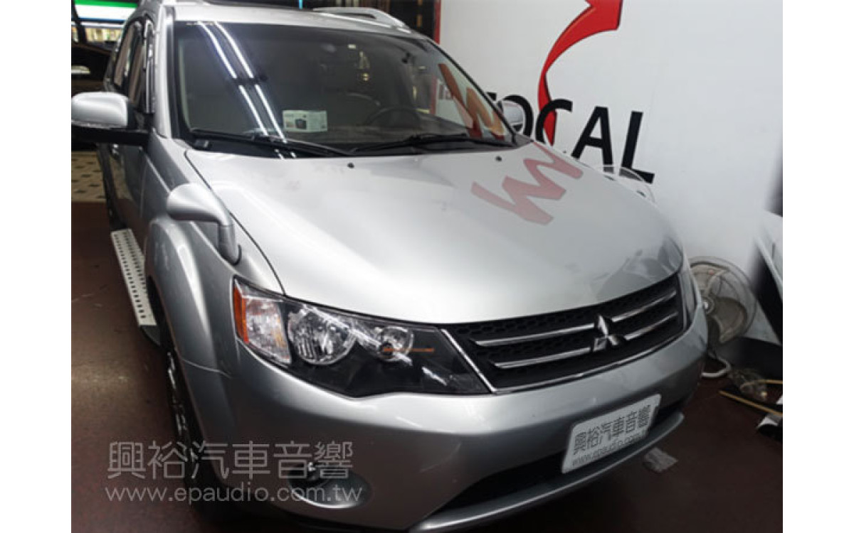 【MITSUBISHI 三菱】OUTLANDER 安裝 專款8吋安卓機 | 手機WiFi介面 | 行車記錄器