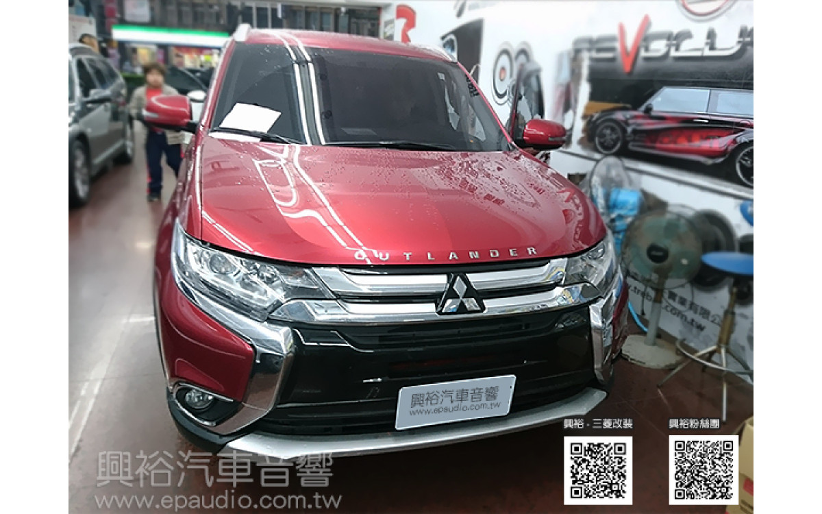 【MITSUBISHI 三菱】2018年OUTLANDER 安裝專款10吋安卓機