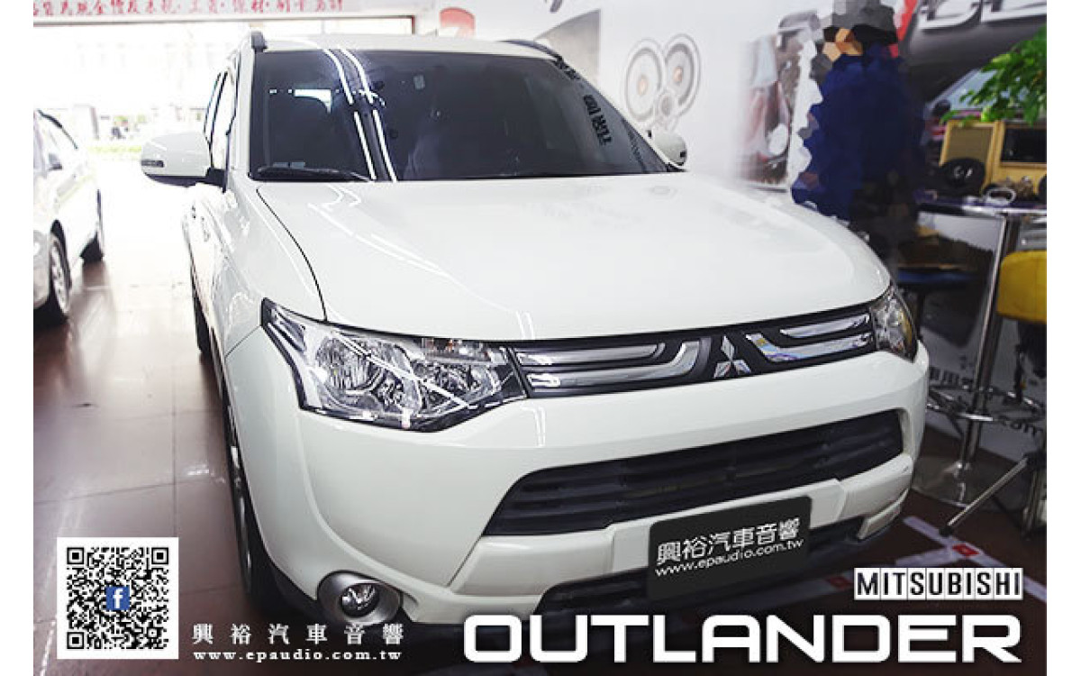【MITSUBISHI 三菱】2015年OUTLANDER 安裝 專款10吋安卓機