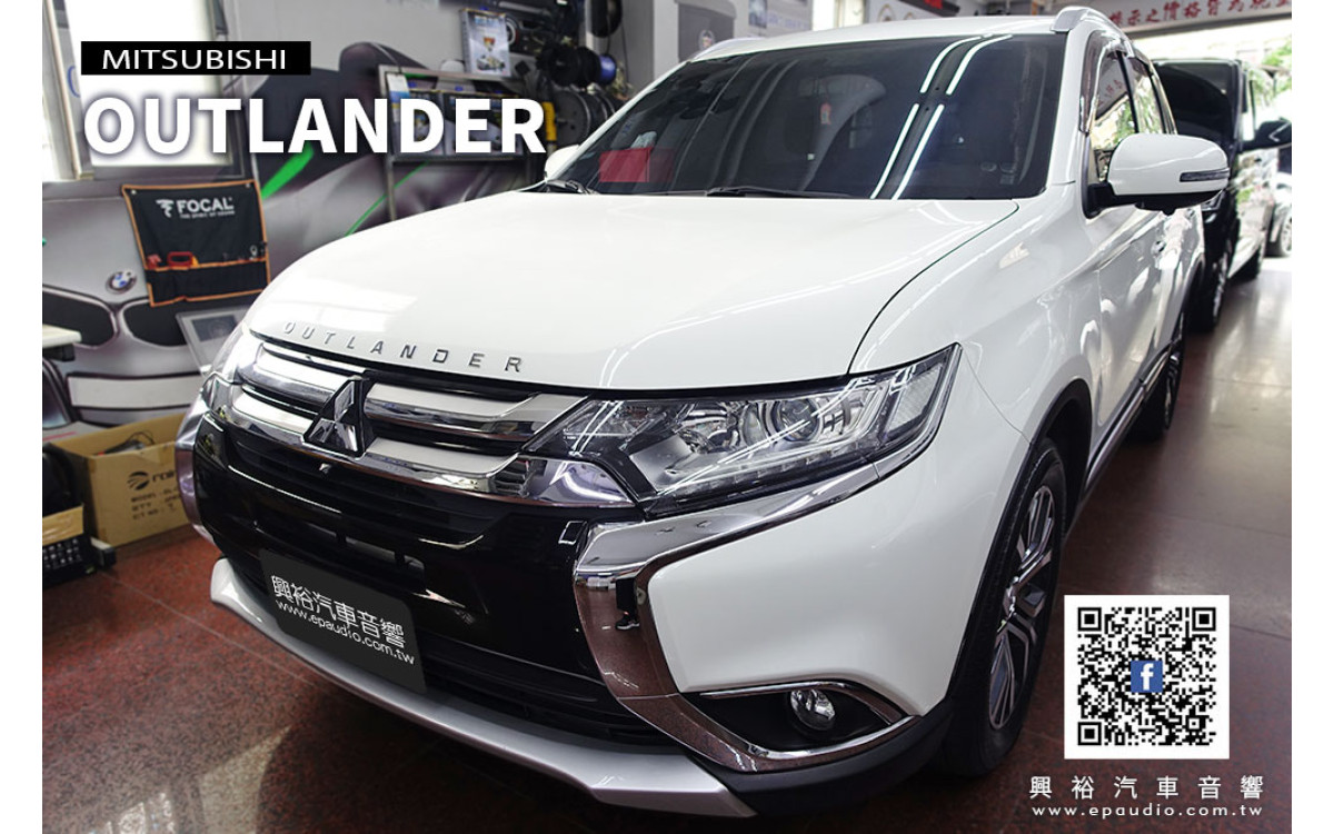 【MITSUBISHI 三菱】OUTLANDER 安裝 CONVOX GT-2 專車專用10吋安卓多媒體主機 | CONVOX 360環景輔助系統