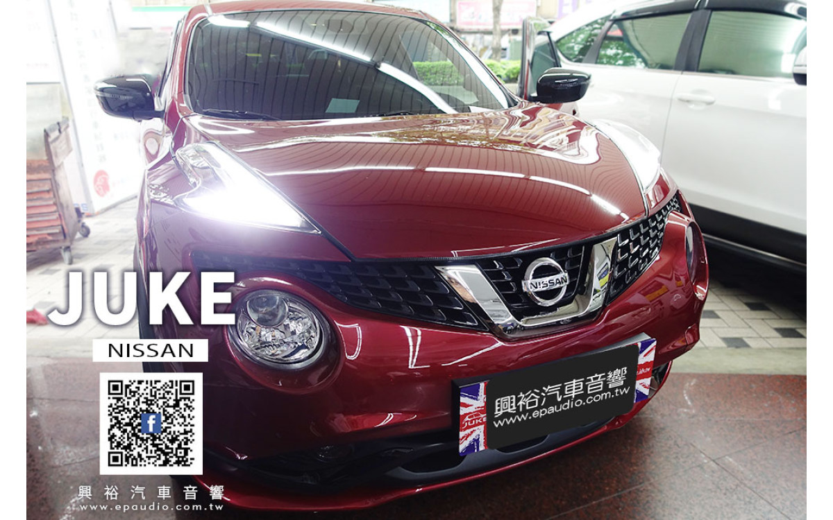 【NISSAN JUKE】安裝盲塞型胎壓偵測W417 | ZEST 四聲道DSP處理器ZDA-460BT