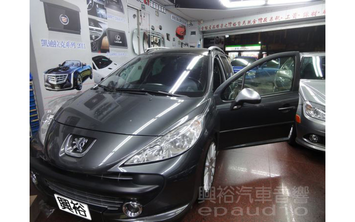 【PEUGEOT 寶獅】207 安裝專款螢幕主機|喇叭