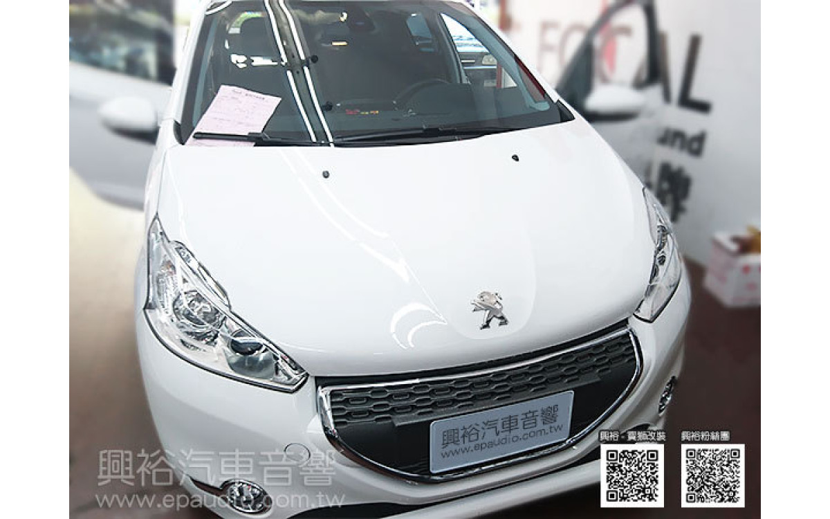 【PEUGEOT 寶獅】208 安裝導航|數位電視|影音型胎壓|行車記錄器
