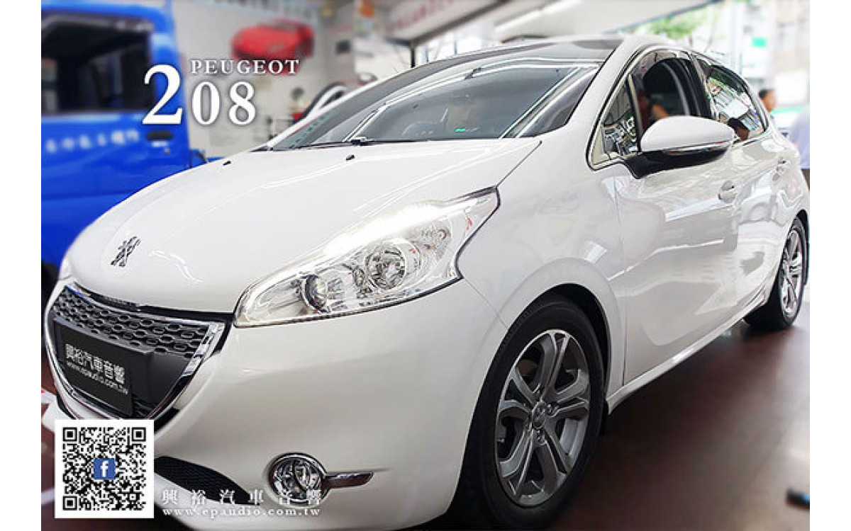【PEUGEOT 寶獅】2017年 208 安裝 CarPlay 螢幕主機|導航介面