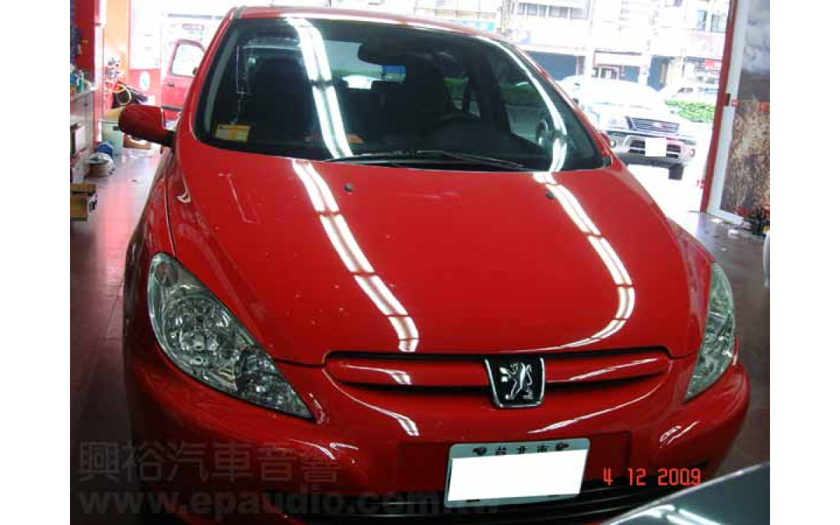 【PEUGEOT 寶獅】307 安裝1DIN主機|喇叭