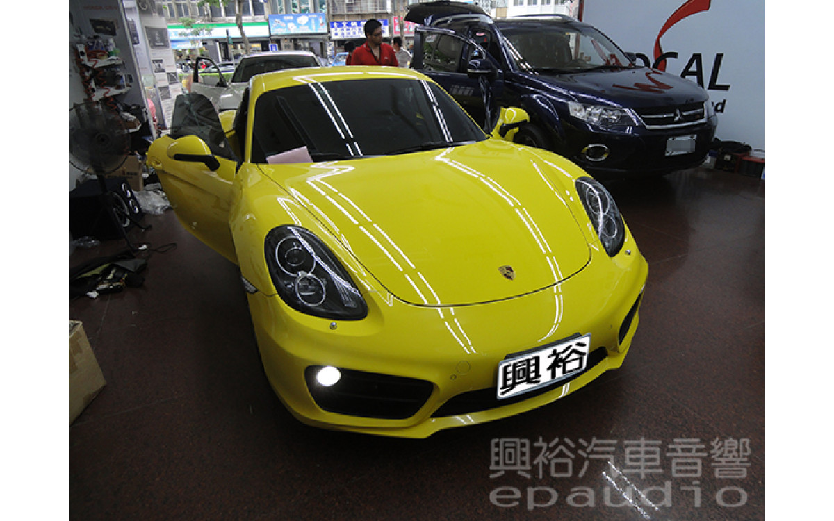 【Porsche 保時捷】Cayman S 安裝導航機|前後行車記錄器