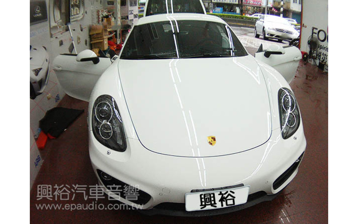 【Porsche 保時捷】Cayman 安裝行車記錄器|介面|數位電視|倒車鏡頭