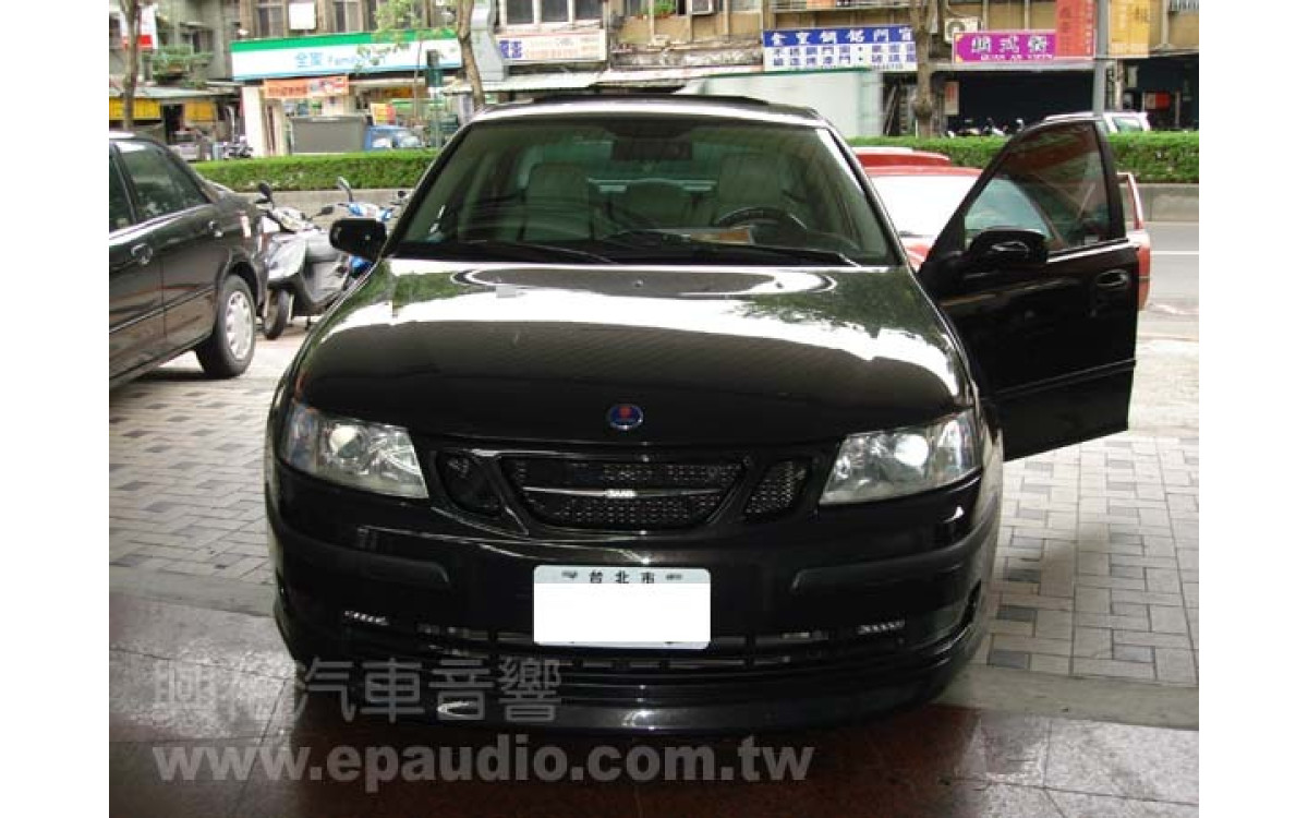 【SAAB 93】紳寶93 安裝 Piooner 先鋒 伸縮螢幕主機