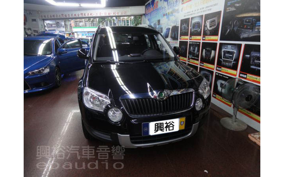 【SKODA Yeti】安裝 螢幕主機 | 數位電視 | 中置喇叭 | 倒車鏡頭