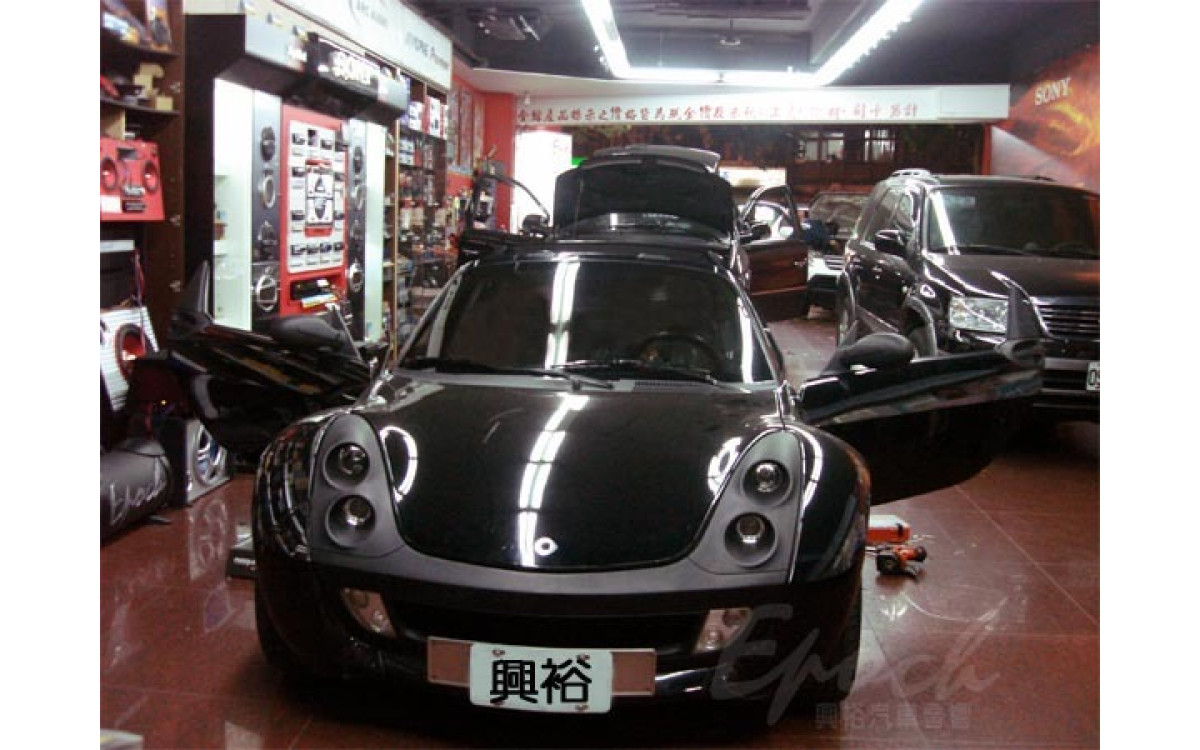 【SMART】跑車 安裝 喇叭