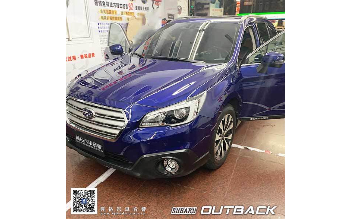 【SUBARU 速霸陸】OUTBACK 安裝 rainbow GL-M3P 中置喇叭