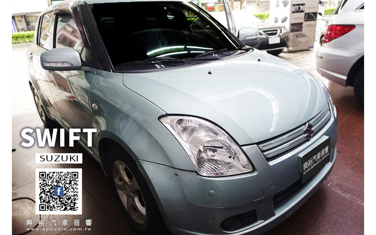 【SUZUKI SWIFT】安裝 05~10年SWIFT專用10吋安卓機 | 倒車