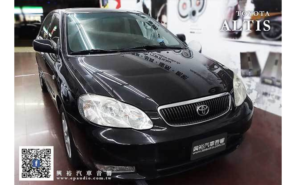 【TOYOTA ALTIS】2002年 ALTIS 安裝 安卓聲控螢幕主機 | 倒車鏡頭