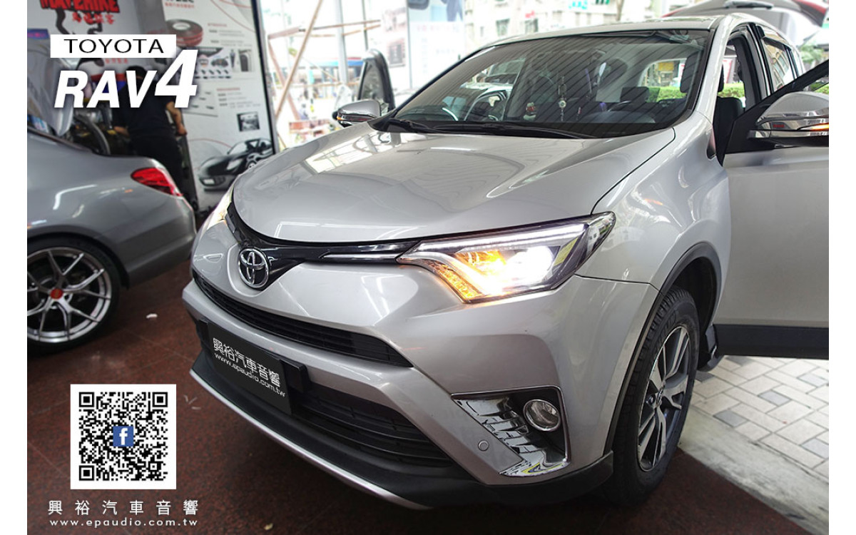 【TOYOTA 豐田】 RAV4 安裝 rainbow  GL-C6.2 Active 6.5吋二音路分離式喇叭