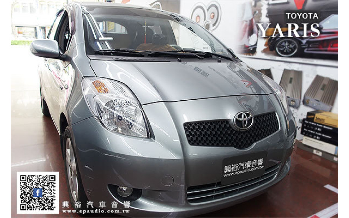 【TOYOTA 豐田】YARIS 改 SONY無碟藍芽主機DSX-A410BT | 主機框