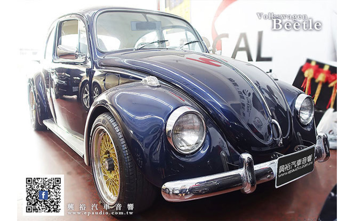 【VW 福斯】Beetle 金龜車 安裝 Pioneer DEH-S5050BT 藍芽主機|rainbow DL-C6.2喇叭|重低音|DLS XM40 擴大機