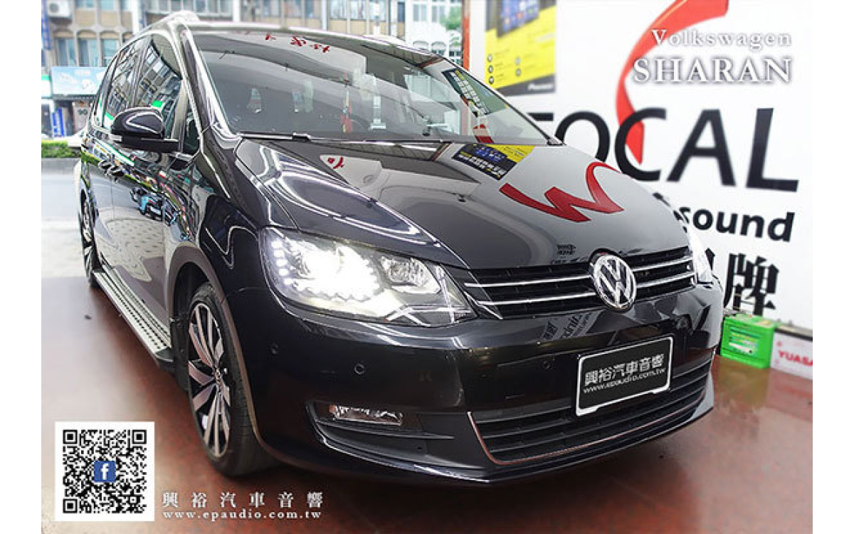 【VW 福斯】Sharan 安裝 吸頂螢幕 | 倒車竟頭