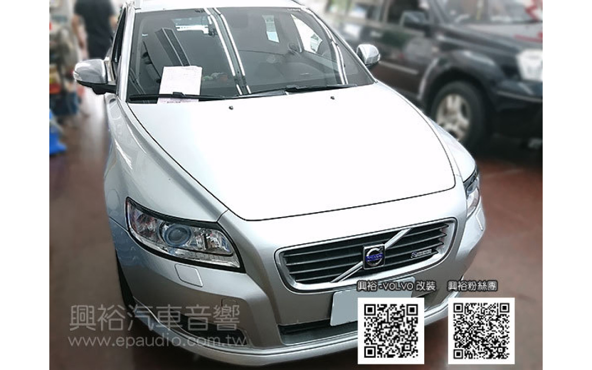 【VOLVO V50】富豪V50 安裝 前後行車記錄器 | 測速器 | 胎壓/抬頭顯示器 | 重低音