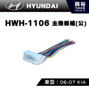 【HYUNDAI】2006-2007年KIA 主機線組(公) HWH-1106
